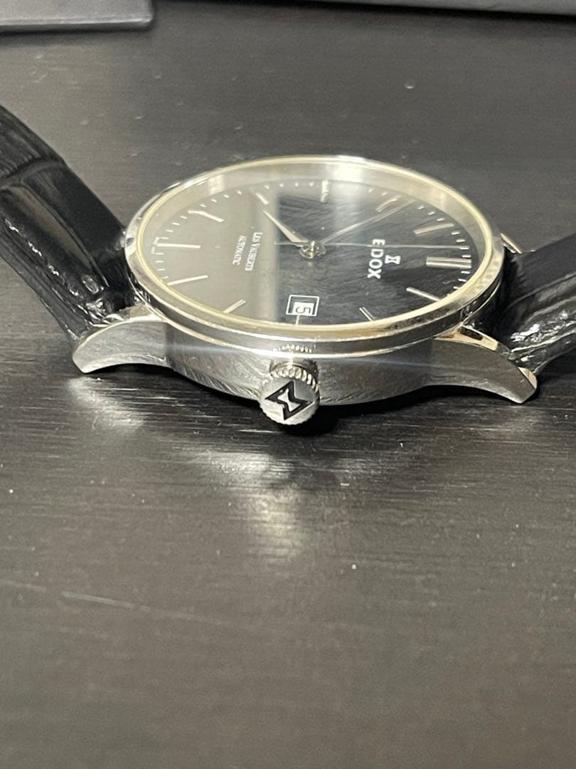 EDOX LES VAUBERTS 自動巻き腕時計