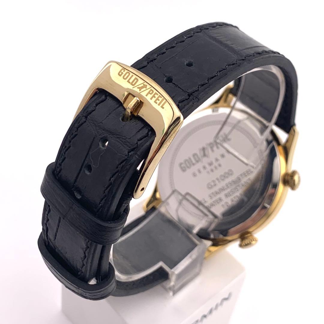 7-5105 GOLD PFEIL G21000 ワールドタイム 腕時計