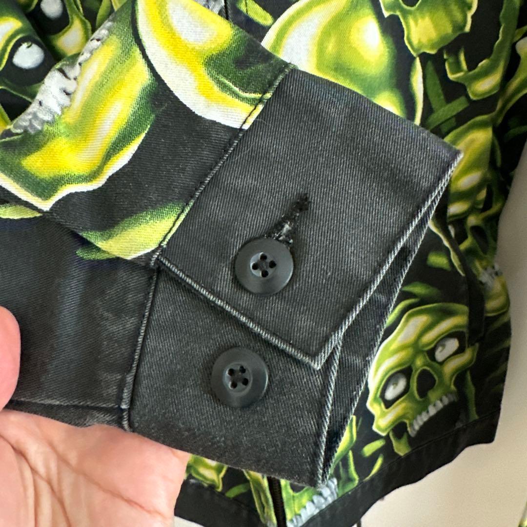 ヒ*ー様 supreme skull pile work jacket