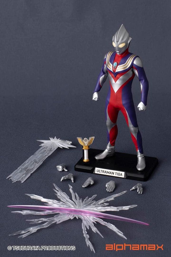 Alphamax ウルトラマン ティガ アクションフィギュア