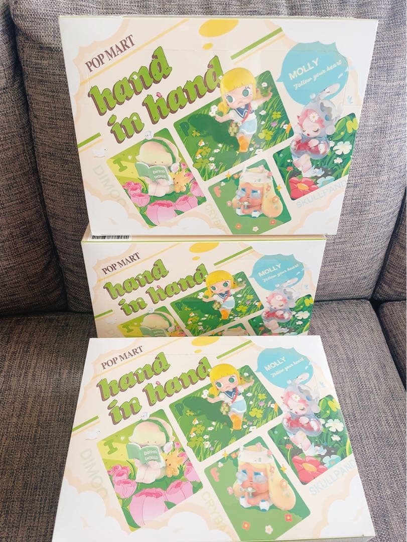 pop mart Hand in Hand シリーズ　ボックス　3アソート