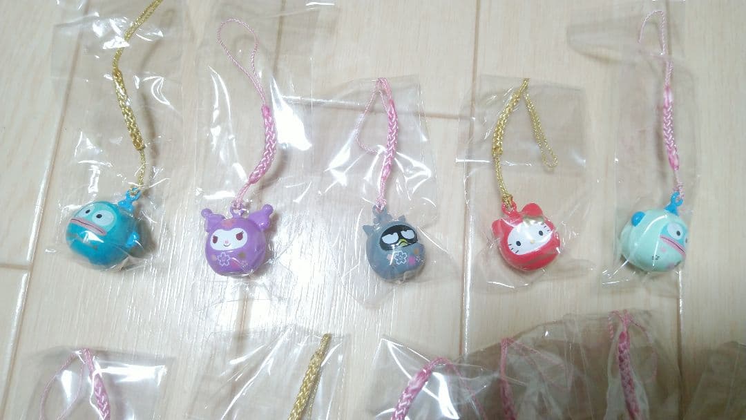 サンリオ　水琴鈴　まとめ売り　未開封　キティ シナモ バツマル クロミ ハンギョ