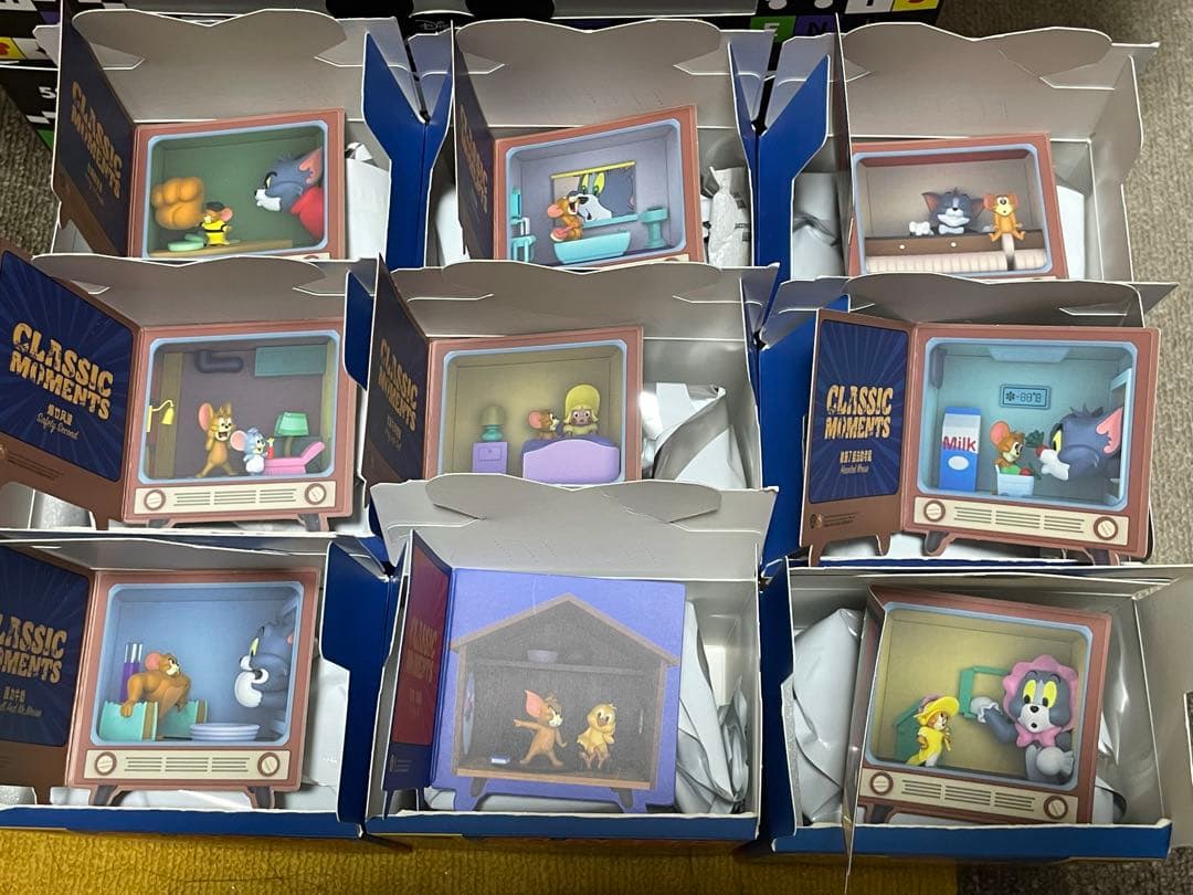 ゴニトイズ トムとジェリー クラシックモーメント 全9種セット(シークレット込)