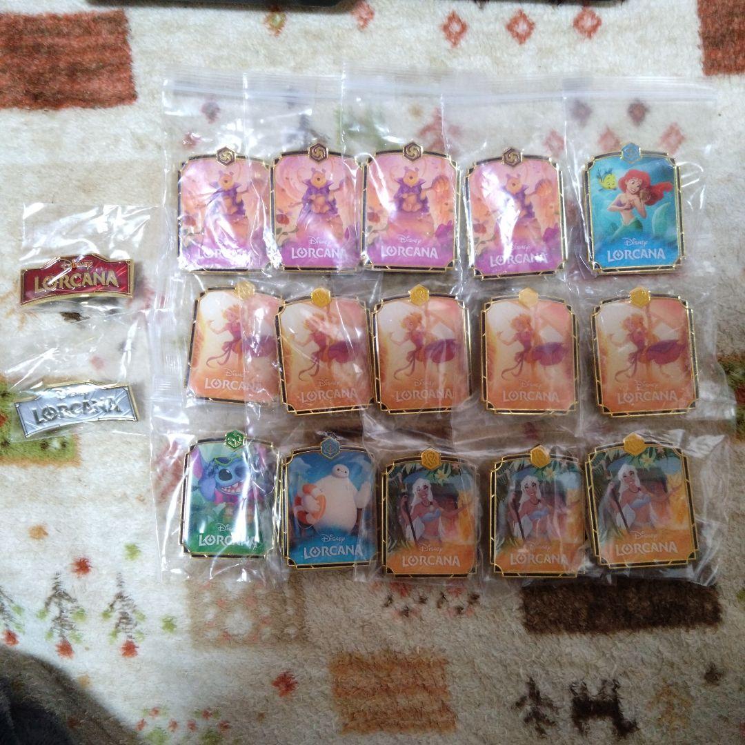 ロルカナ ピンバッジ 17個