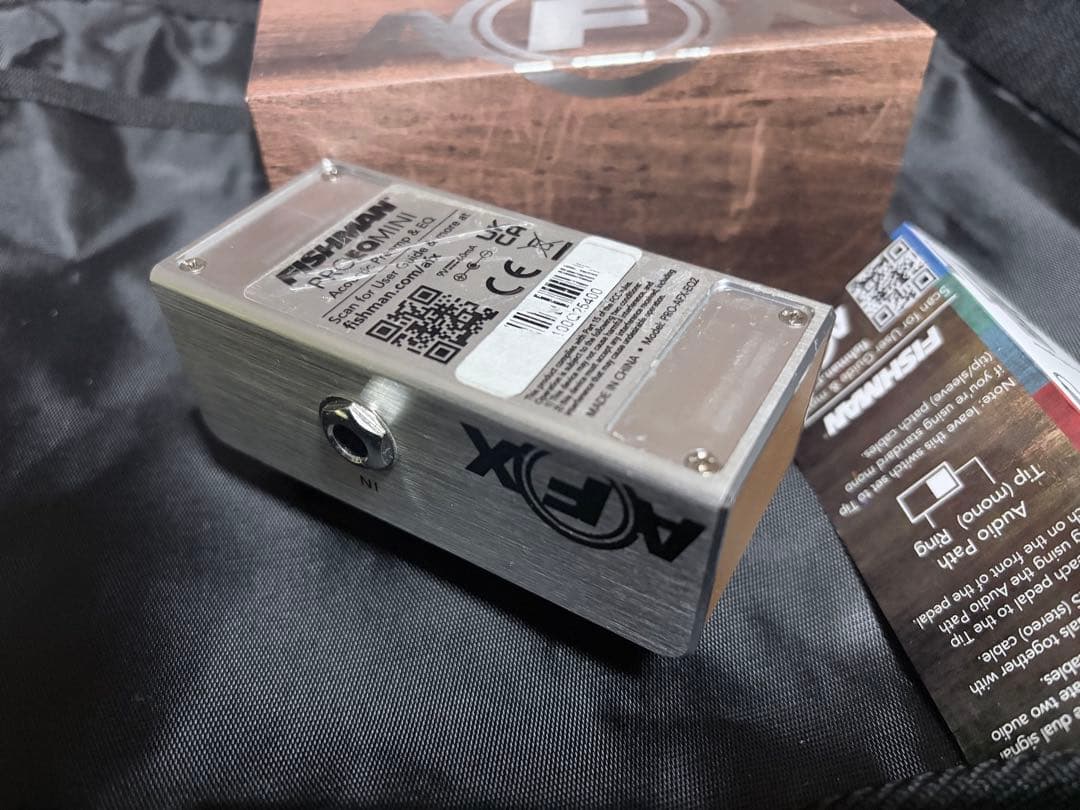 ARIA / APE-100 FISHMAN ProAfxEQ2&AURAセット