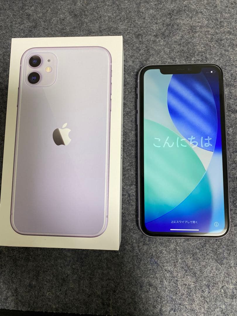 美品⭐︎iPhone 11⭐︎パープル64 GB
