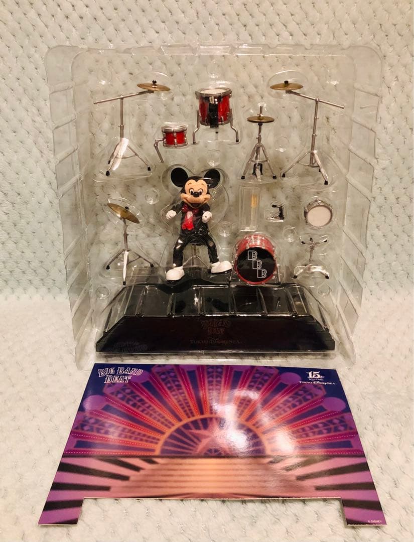 ★ディズニーシー 15周年☆ビッグバンドビート☆フィギュアリン★