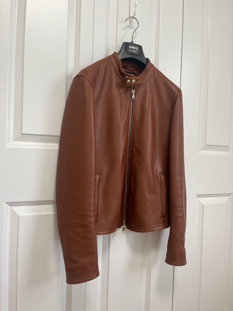 干場義雅EMMETI (アッカ)シングルライダースジャケット