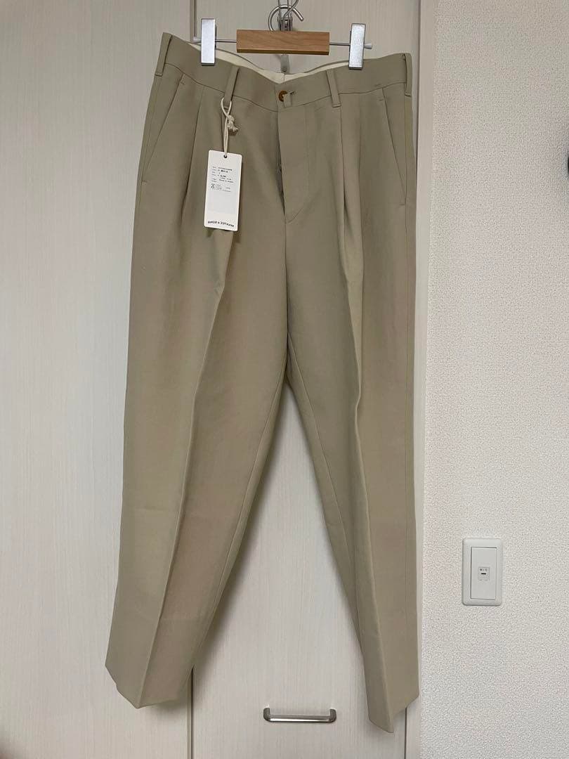 maatee&sons 俺のチノパン　薄BEIGE マーティーアンドサンズ