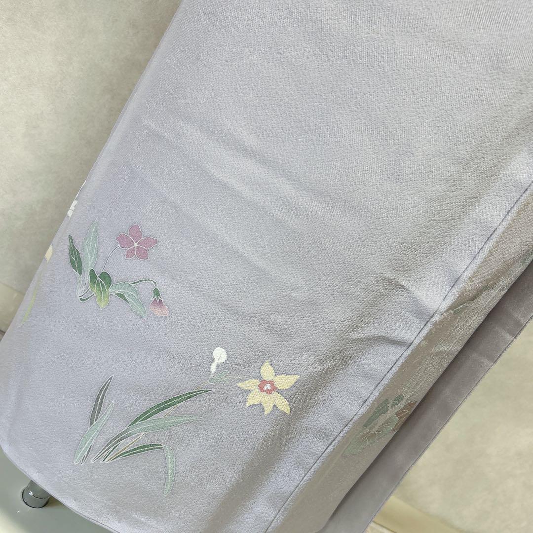 訪問着　フルセット　着物　正絹　　友禅染　七五三　お宮参り　G12