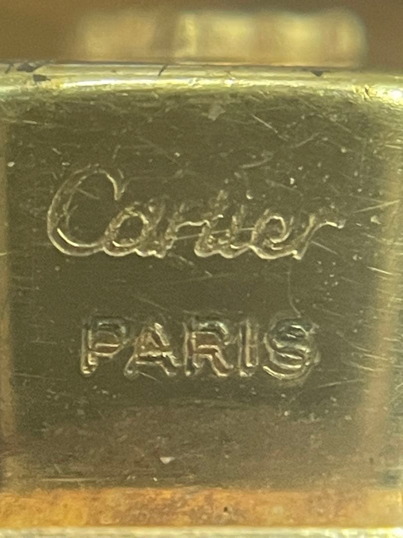 Cartier カルティエ トリニティ ゴールド ボールペン キャップ式本体のみ
