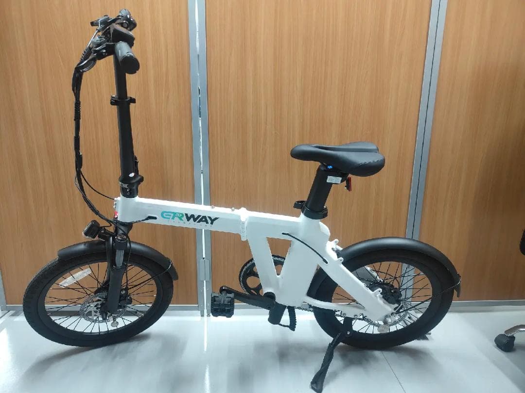 【新春SALE開催中！】折りたたみ電動アシスト自転車 ERWAYA02 ホワイト