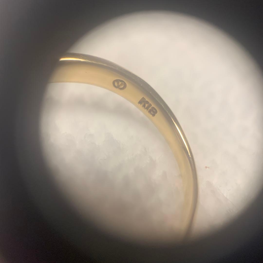 k18 ヴァンドーム青山ハート型　リング