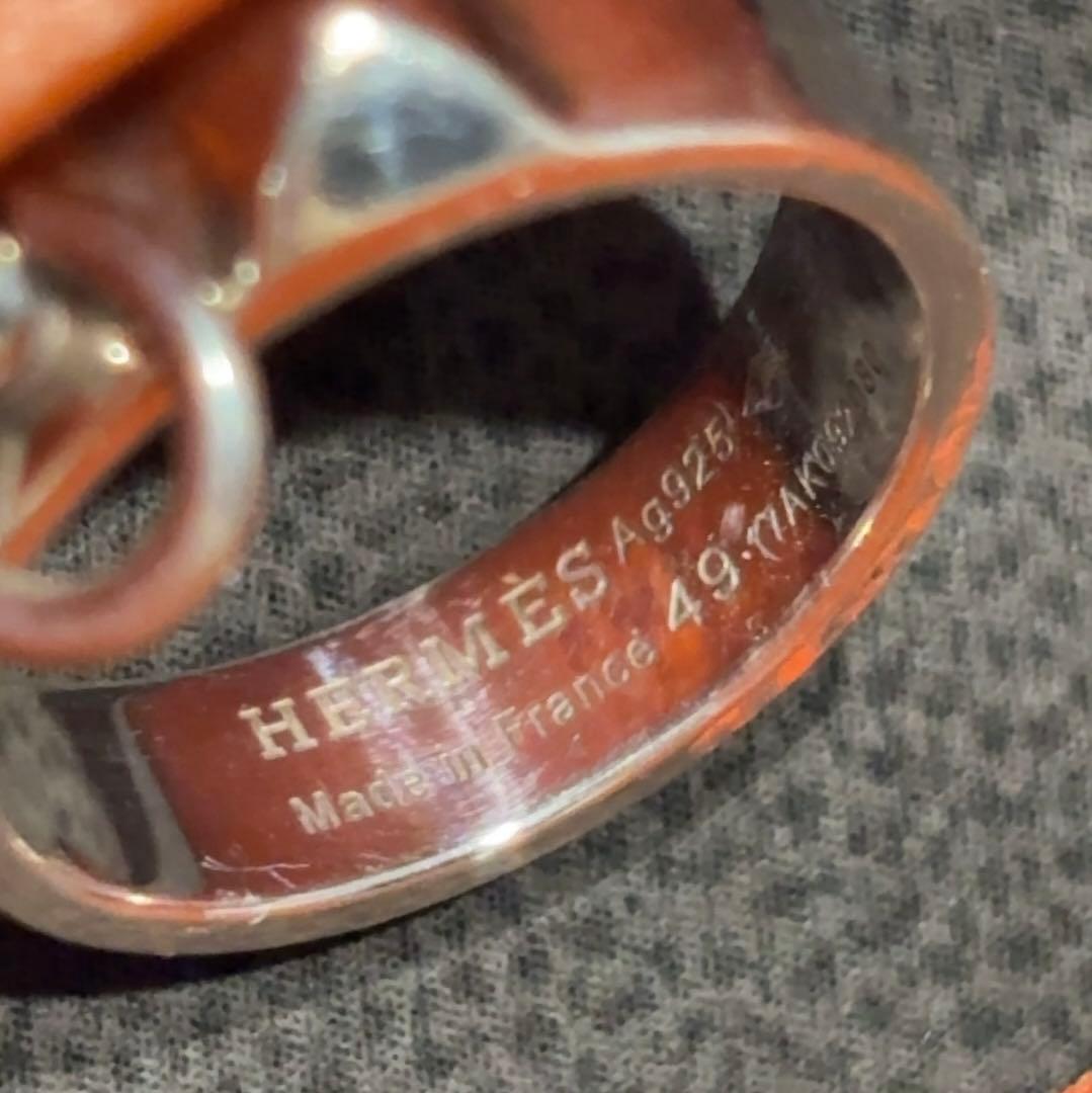 HERMES エルメス コリエドシアン リング 指輪 シルバー925 正規品