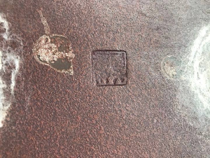 盆栽鉢　時代盆栽鉢水庄園雲足枠有長方鉢