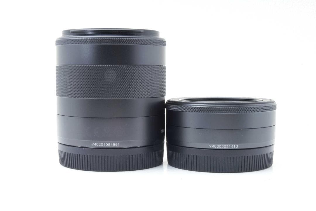 Canon EOS Mミラーレス一眼ダブルレンズキット　レッド【美品】