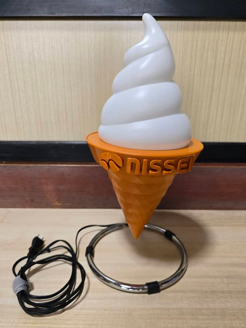 NISSEI 日世の ソフトクリームライト ミニライト 電飾看板 照明