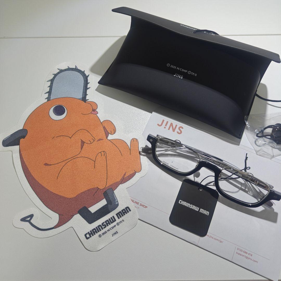 JINS チェンソーマン レゼ コラボメガネ