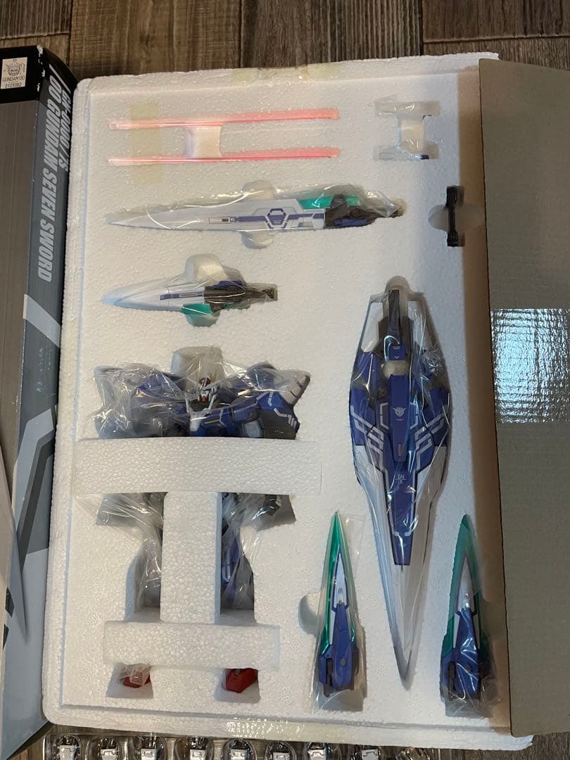 メタルビルド　ダブルオーガンダム　セブンソード　開封品