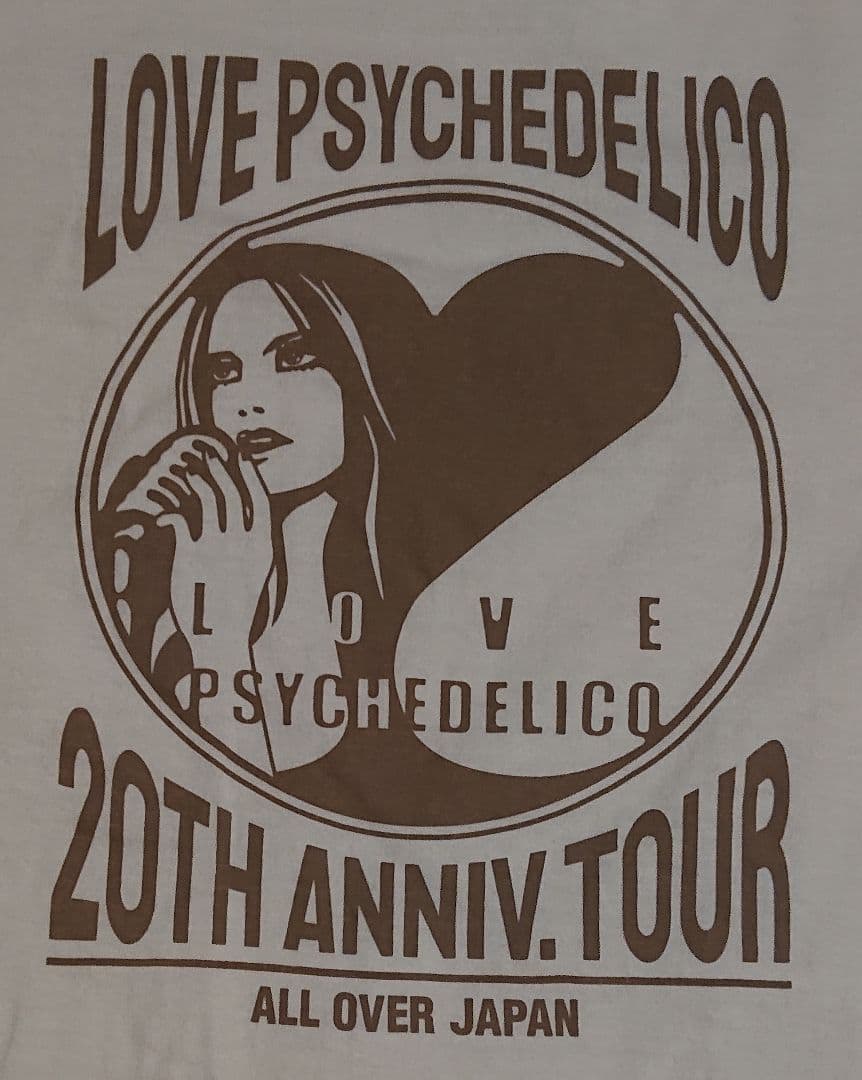 LOVE PSYCHEDELICO 20TH ANNIV. TOUR Tシャツ