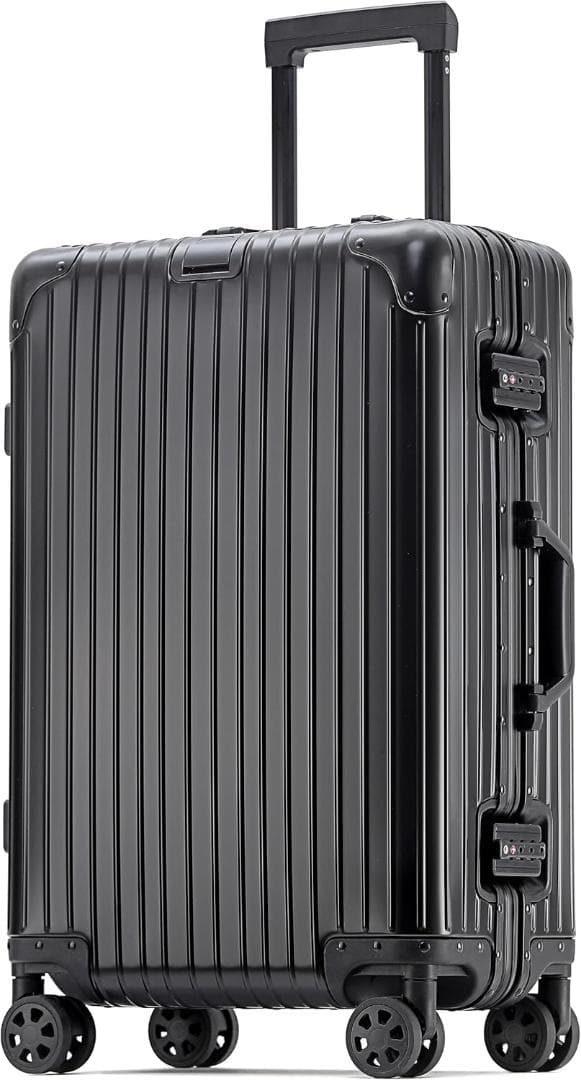 TSAロック 大人かっこいい オールアルミ合金 4 〜 6泊 保護カバー付❣️