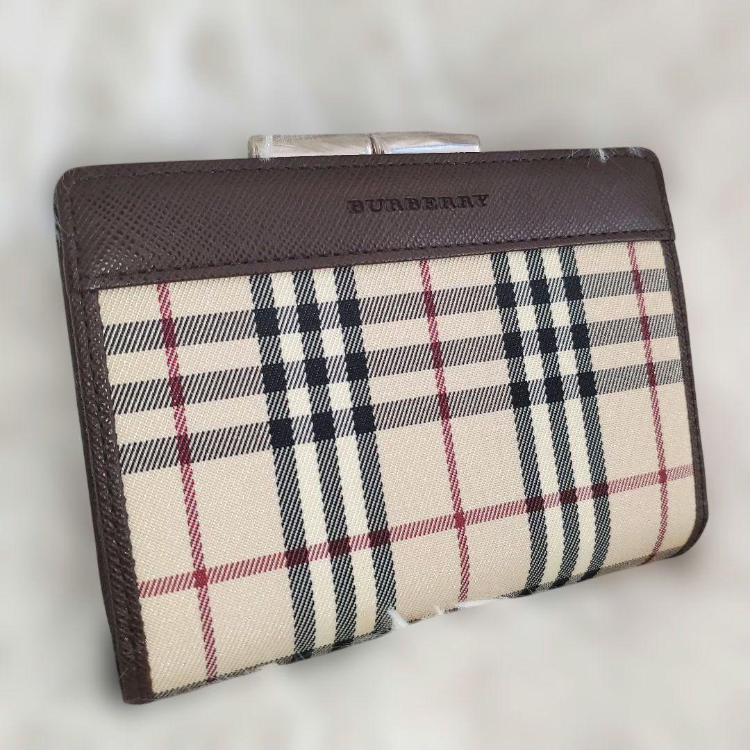 ⭐未使用⭐BURBERRY ノバチェック 二つ折り財布