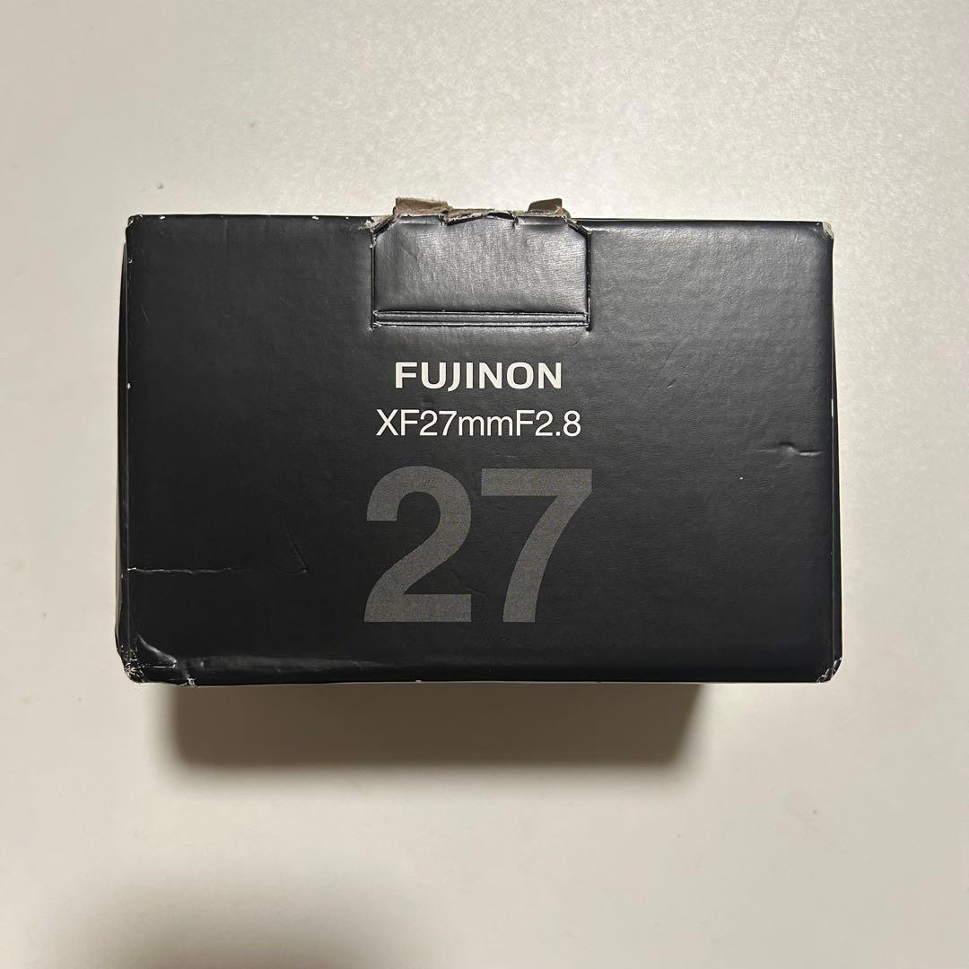 Fujinon 27mm F2.8 ブラック 単焦点レンズ FXマウント