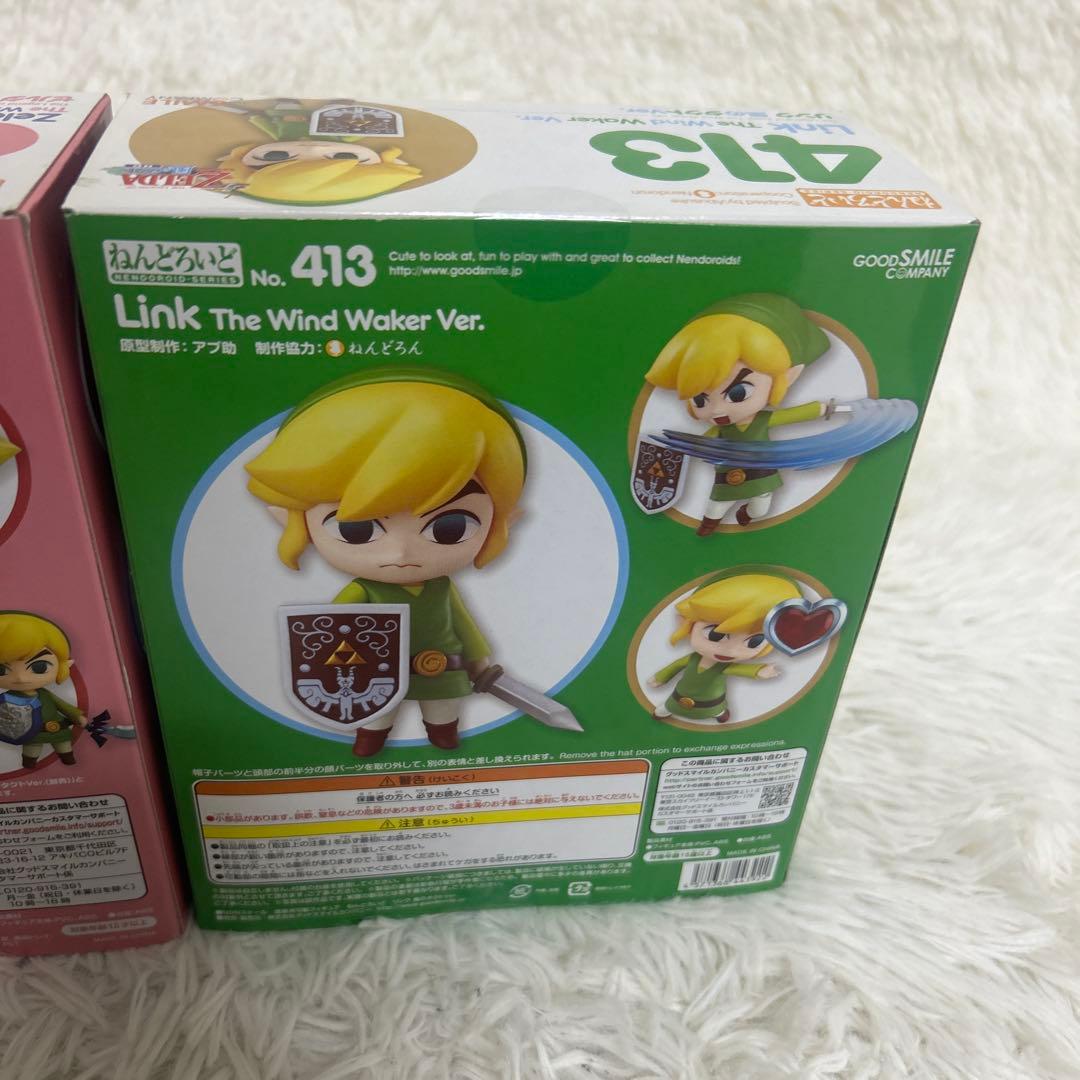 【未開封】ねんどろいど413 620 リンク　ゼルダ 風のタクト Ver