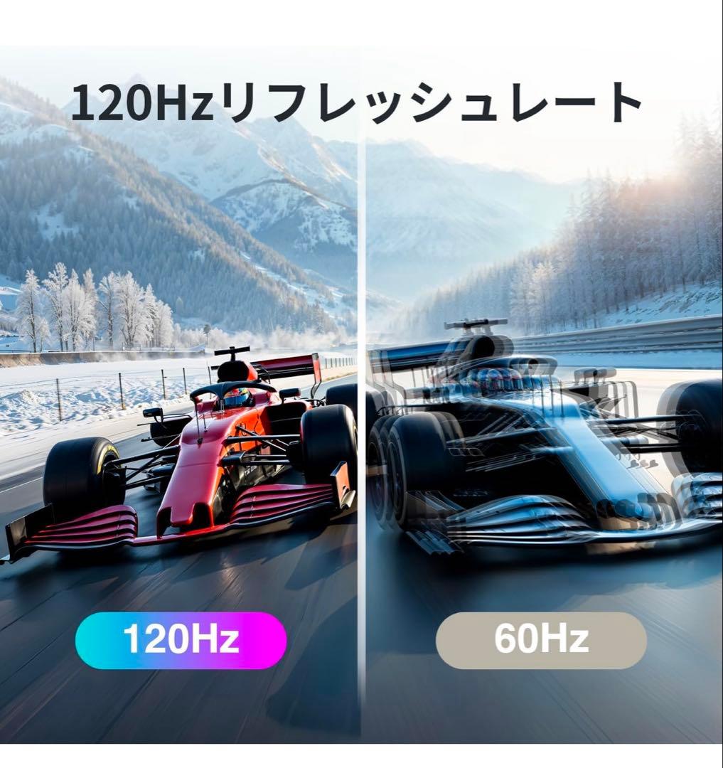 FeuVision24インチ1080p/120Hz超薄型HDMIブルーライト低減