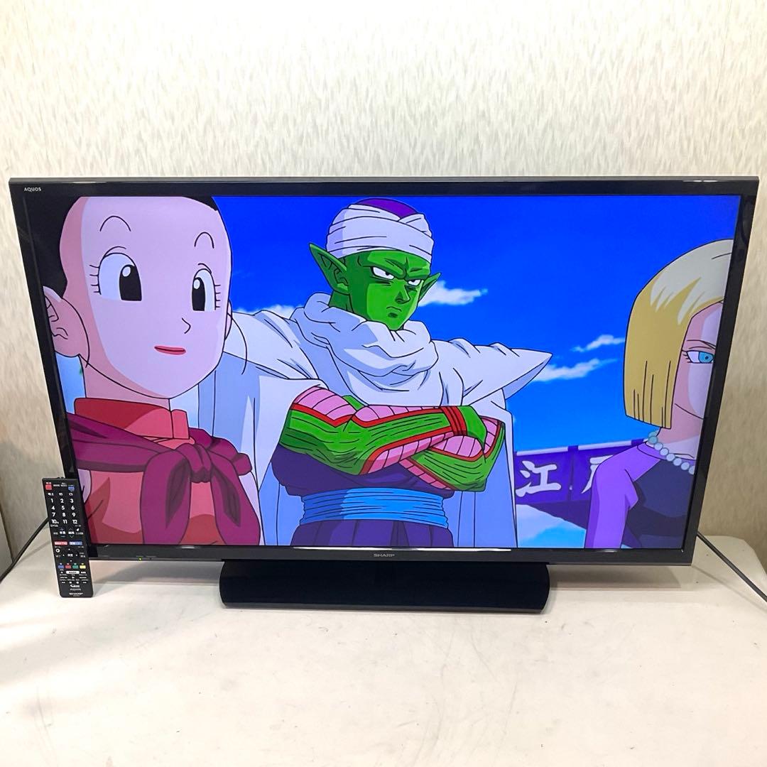 【名無しの亀】裏録対応 美品フルHD40型シャープLED液晶テレビアクオス