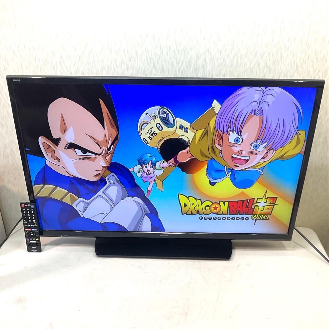 【名無しの亀】裏録対応 美品フルHD40型シャープLED液晶テレビアクオス