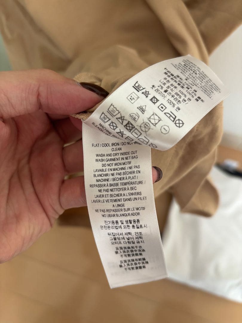 本日限定☆BURBERRY ベージュ Tシャツ Sサイズ