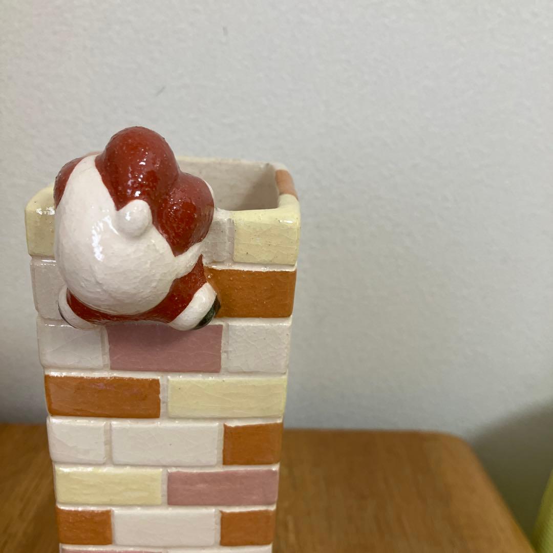 楽入　花入　サンタ　煙突サンタ