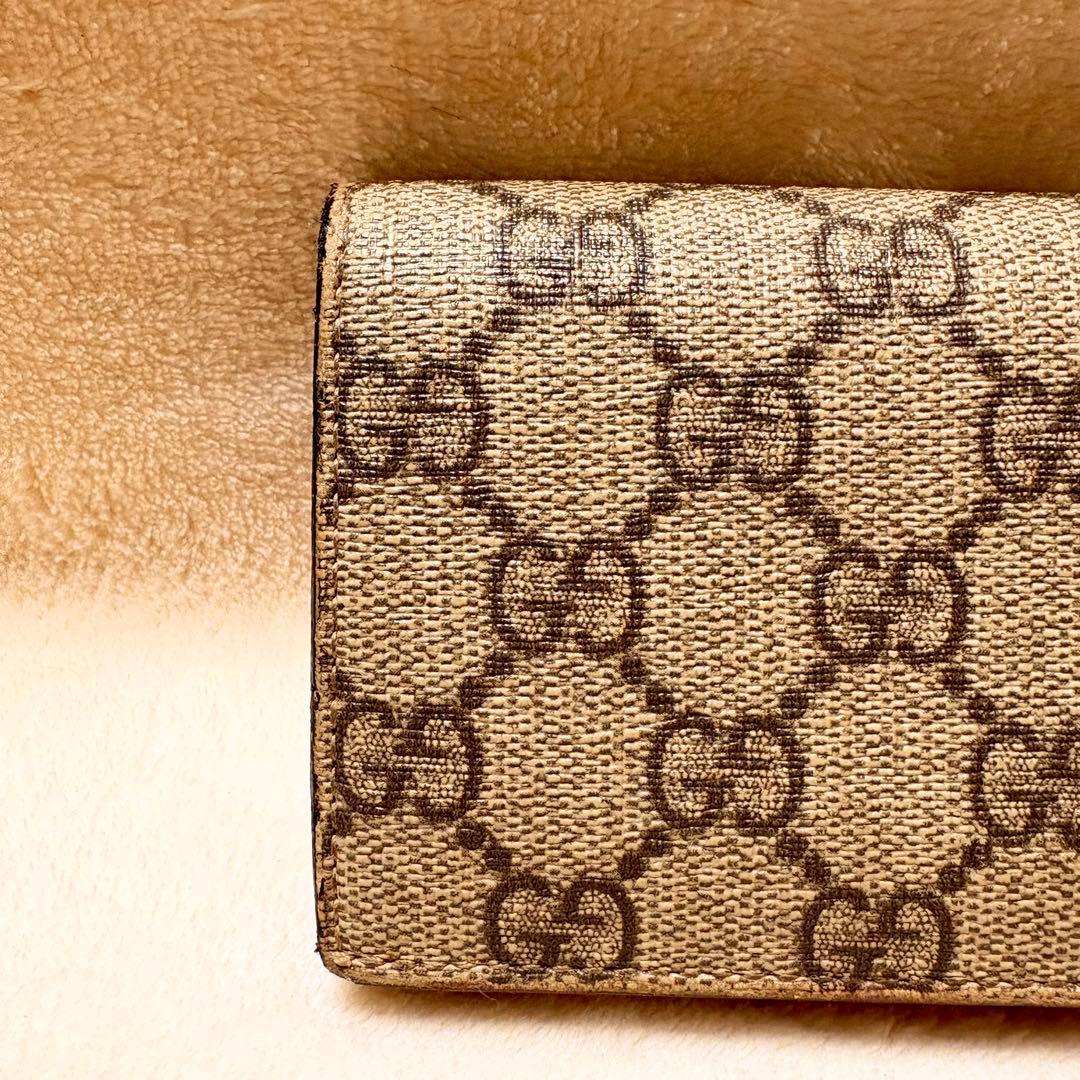 GUCCI GGスプリーム チェリー ウォレット〔二つ折財布〕