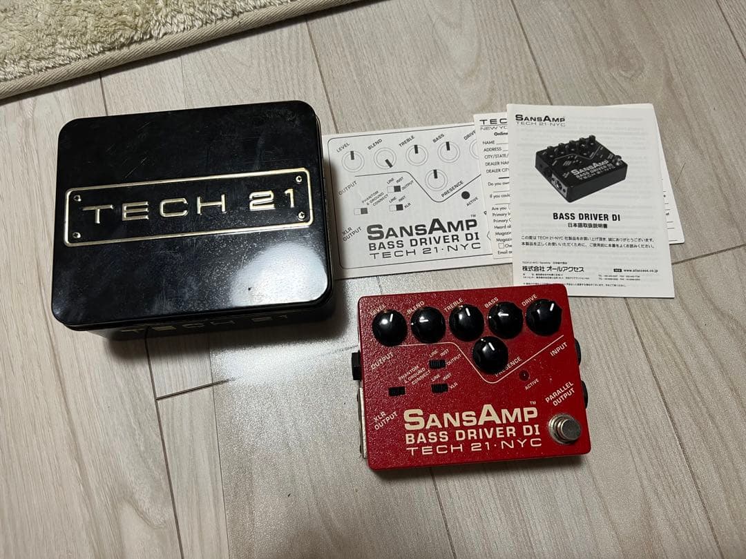 SANSAMP BASS D DI イケベ楽器限定カラー