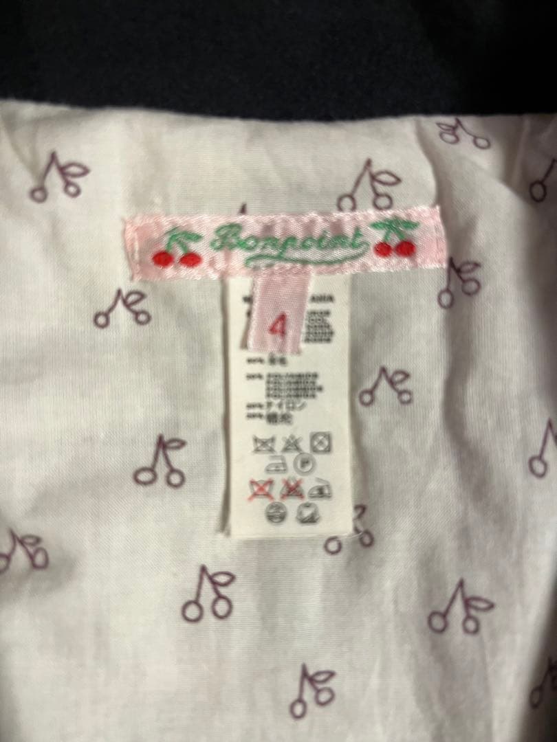 美品　ボンポワン　コート　4A