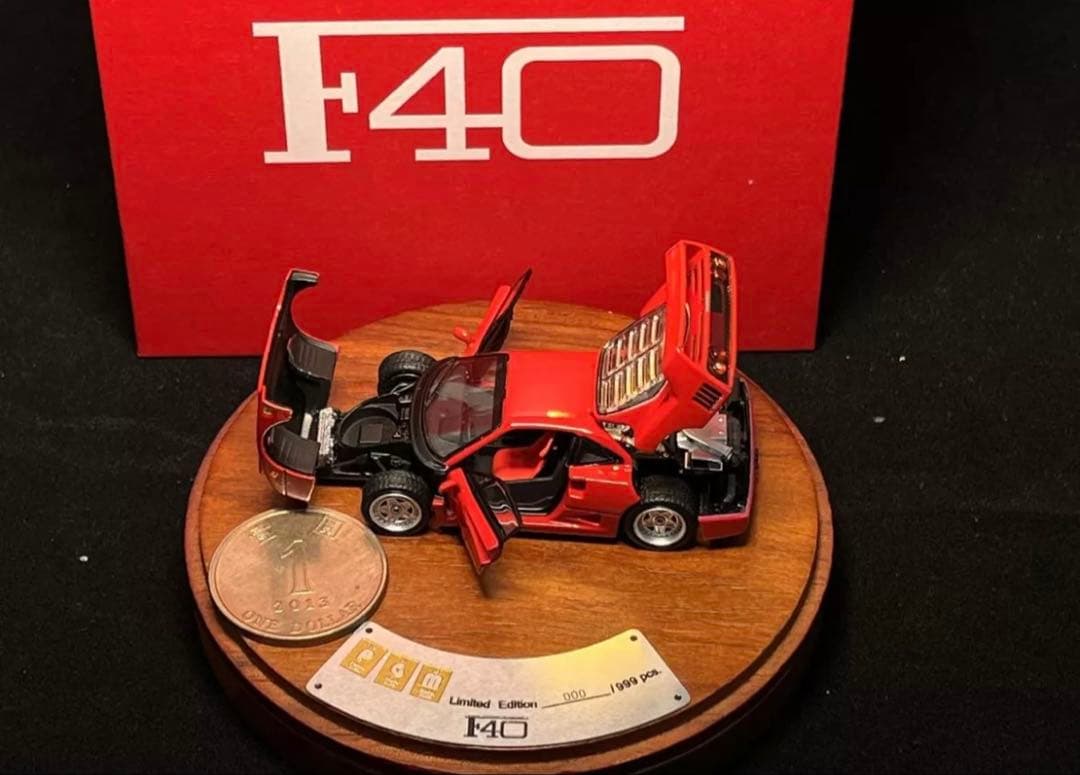 1/64 PGM フェラーリF40 高級ケース仕様