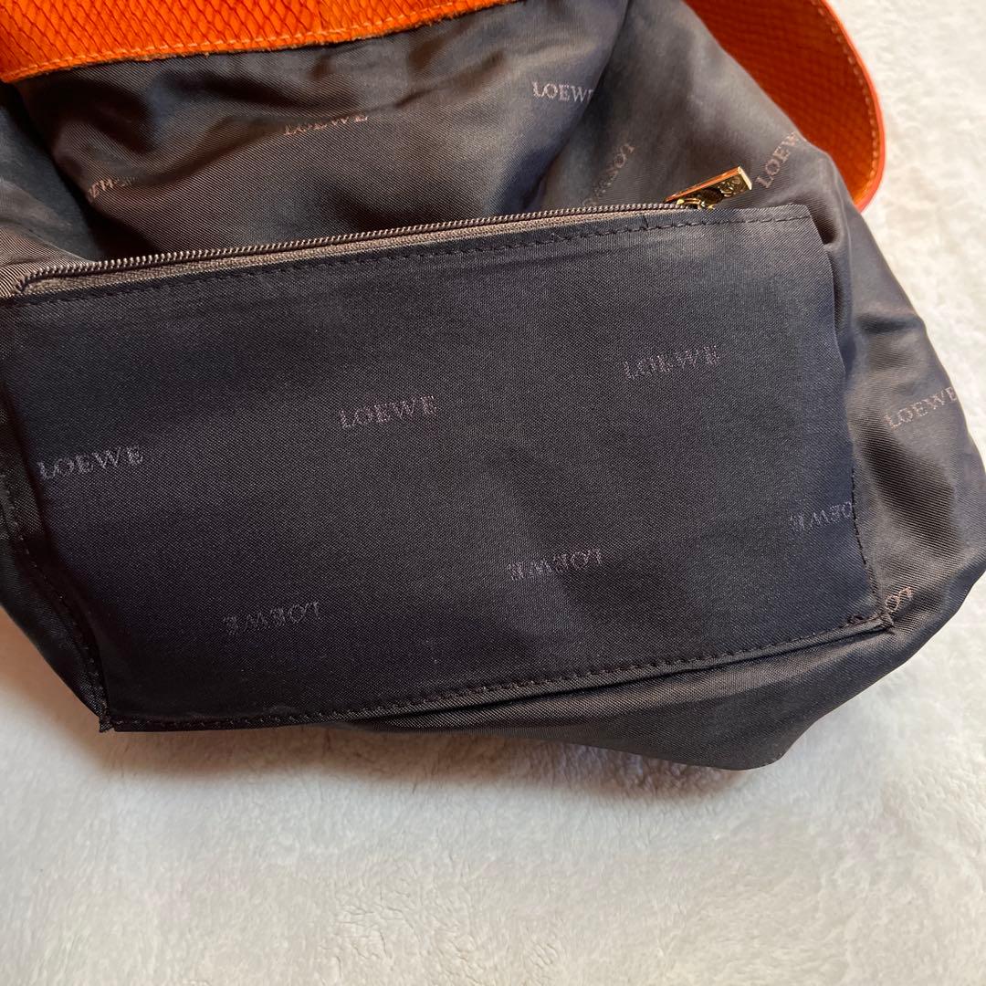 ロエベ LOEVE ショルダーバッグ　オレンジ