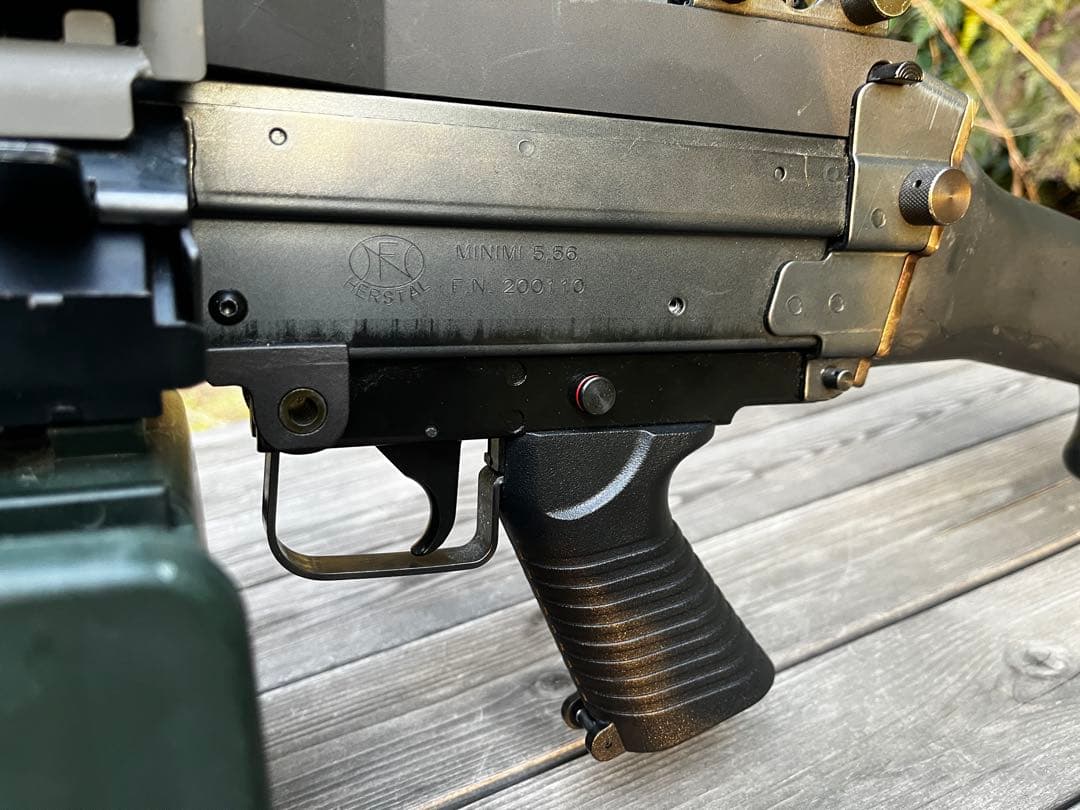 ち*ん様 TOP M249 固定ストック　電動ガン