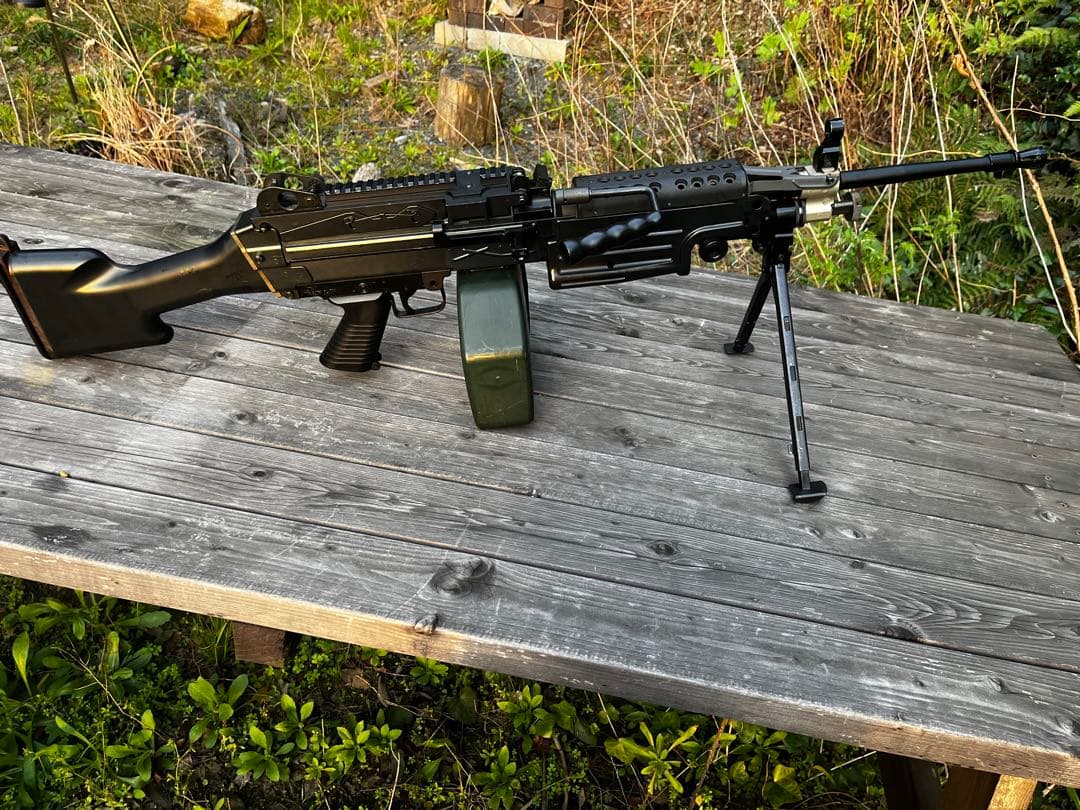 ち*ん様 TOP M249 固定ストック　電動ガン