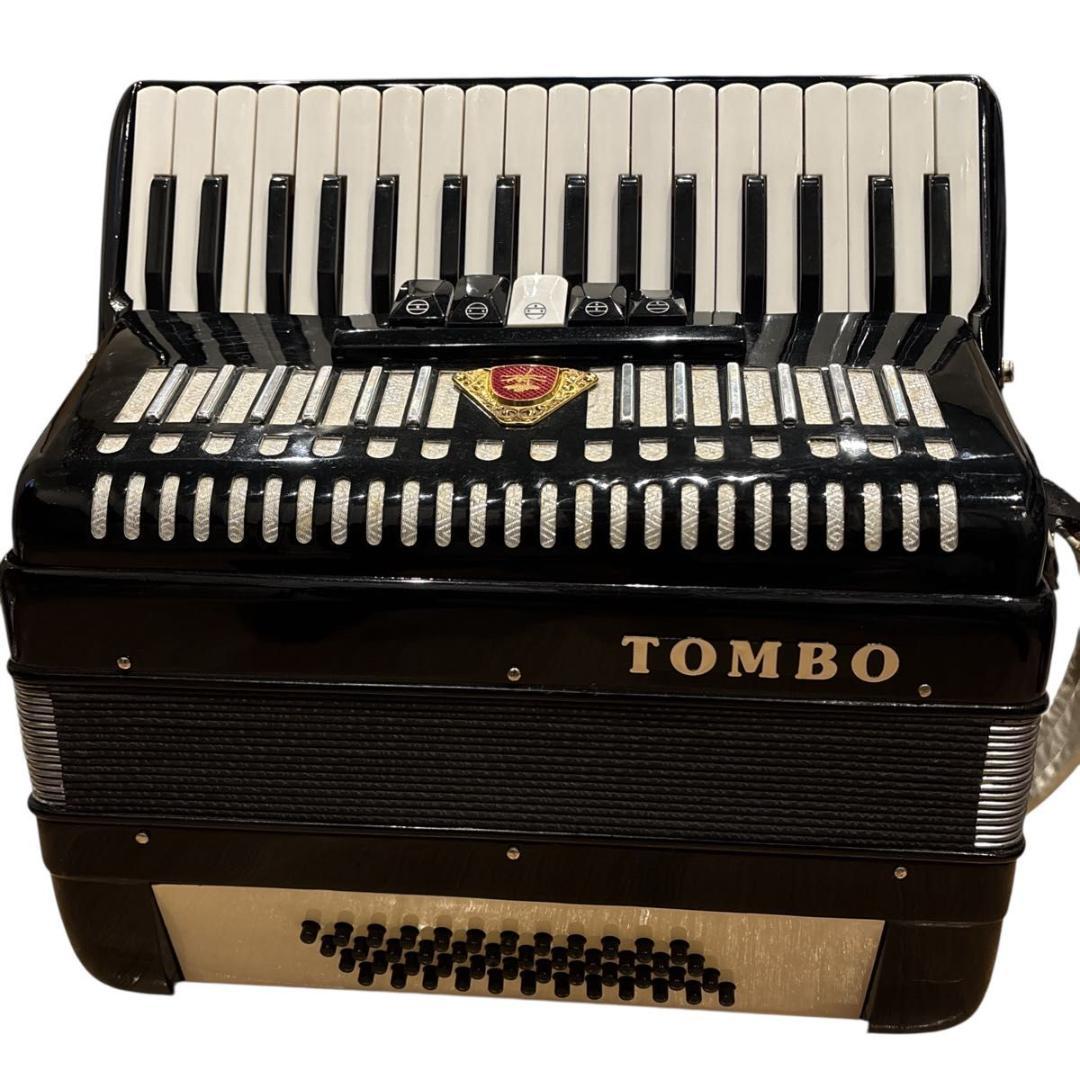 TOMBO アコーディオン　T48 ハードケース付き