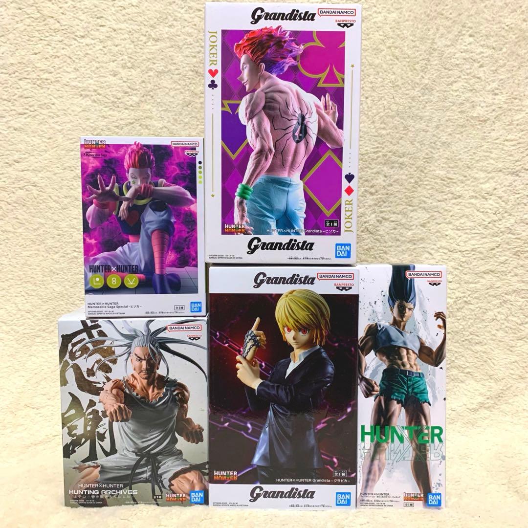 HUNTER×HUNTER フィギュア5点セット 未開封品
