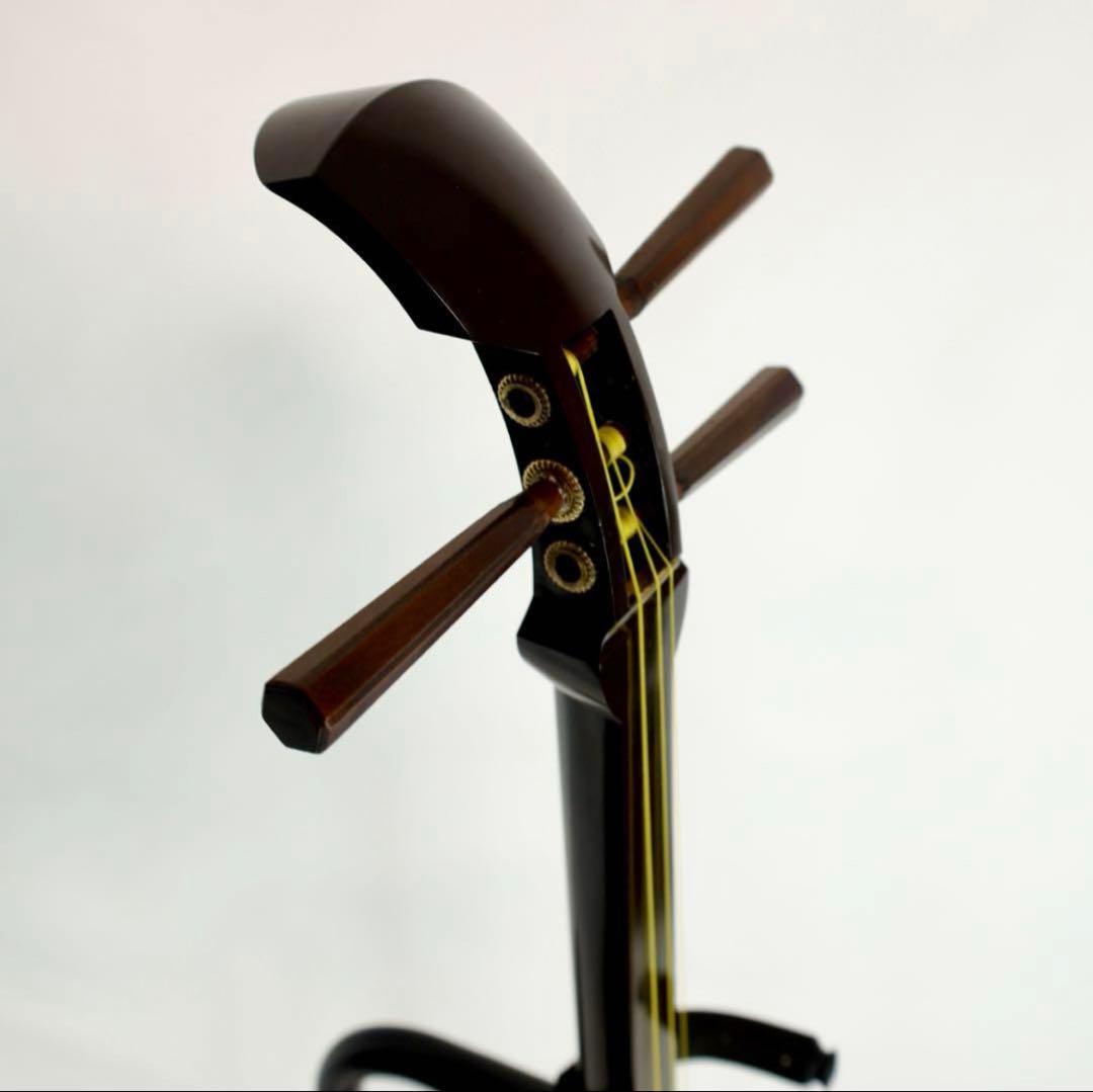 三味線本体 木製 バチ付き　セール