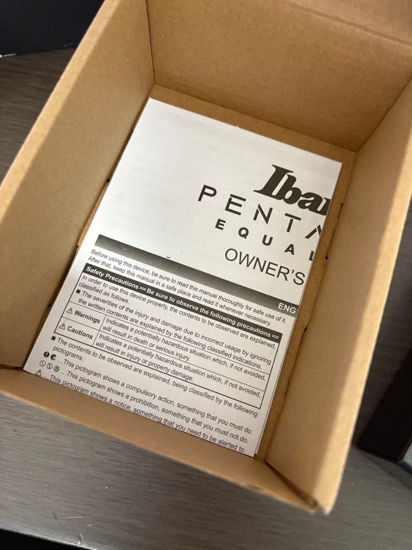 ギター Ibanez PENTATONE EQALIZER PTEQ