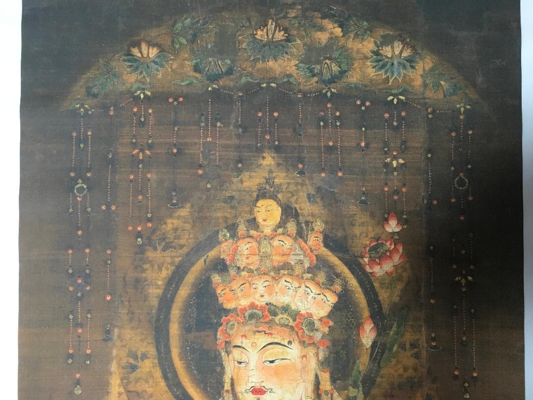 【複製】十一面観音像　平安時代　108×50（㎝）