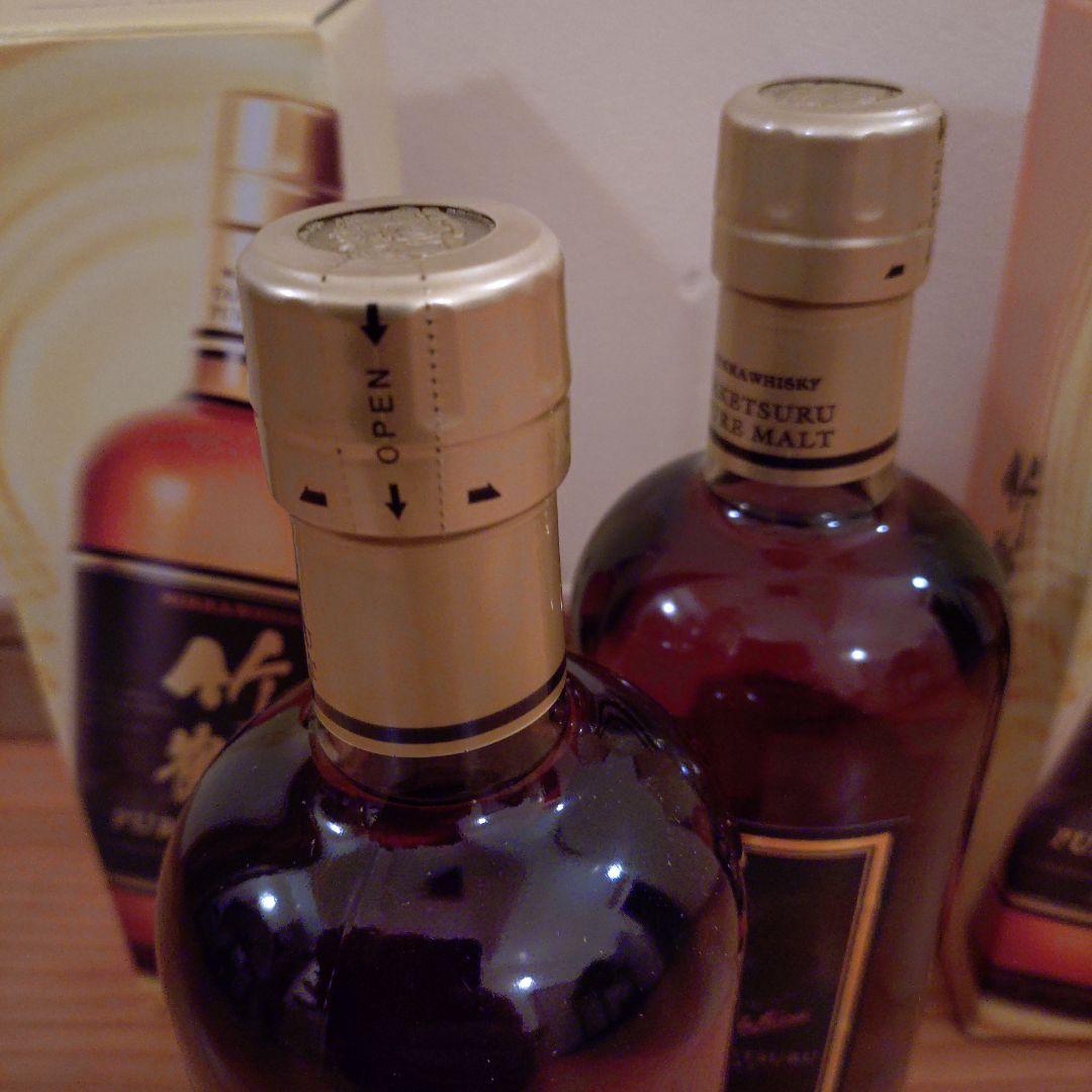 ニッカウイスキー ピュアモルト 黒ラベル 2本セット