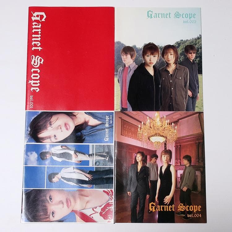 GARNET CROW ファンクラブ会報 001 002 003 004 グッズ