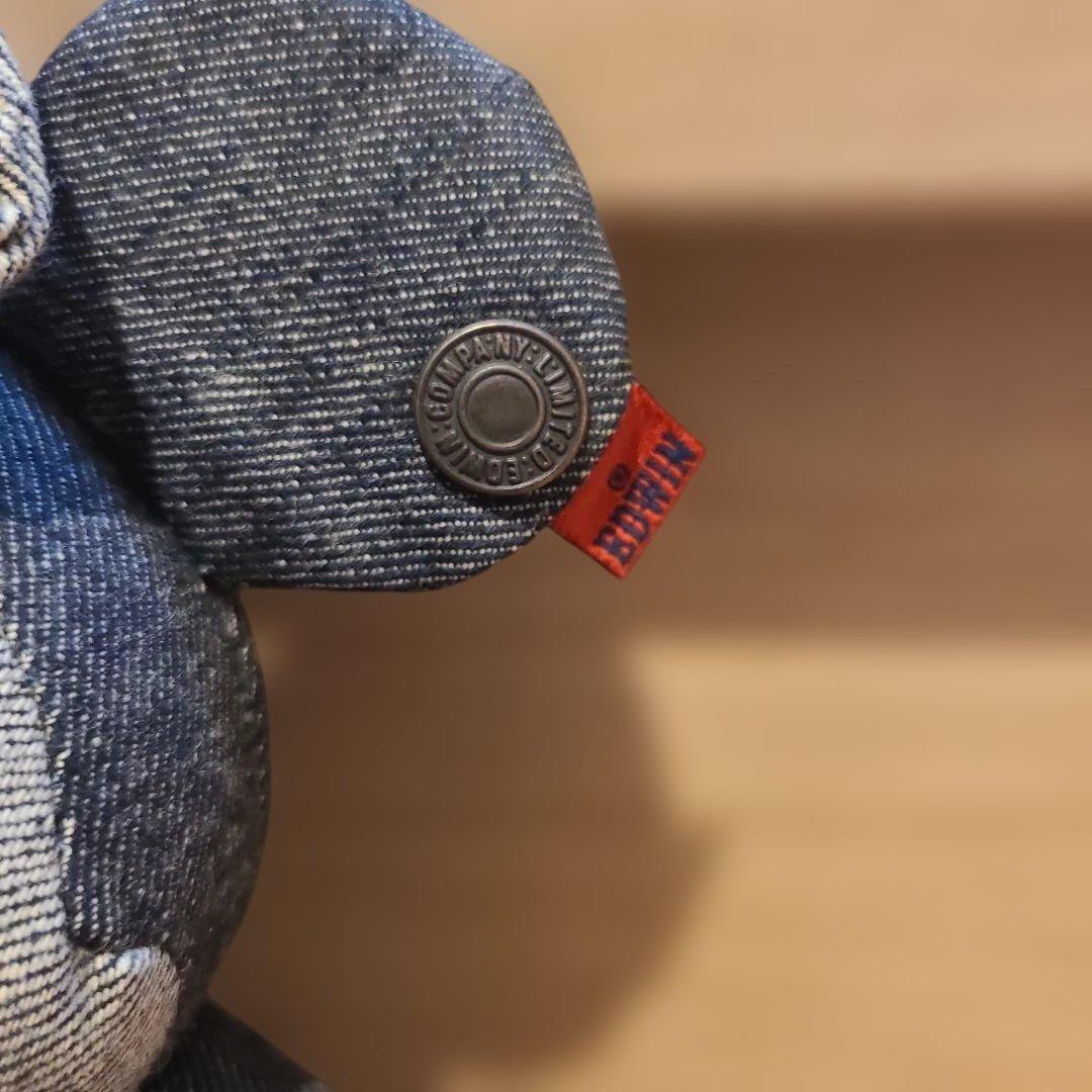 ✨美品✨EDWIN ディズニー 50周年 デニム ぬいぐるみ