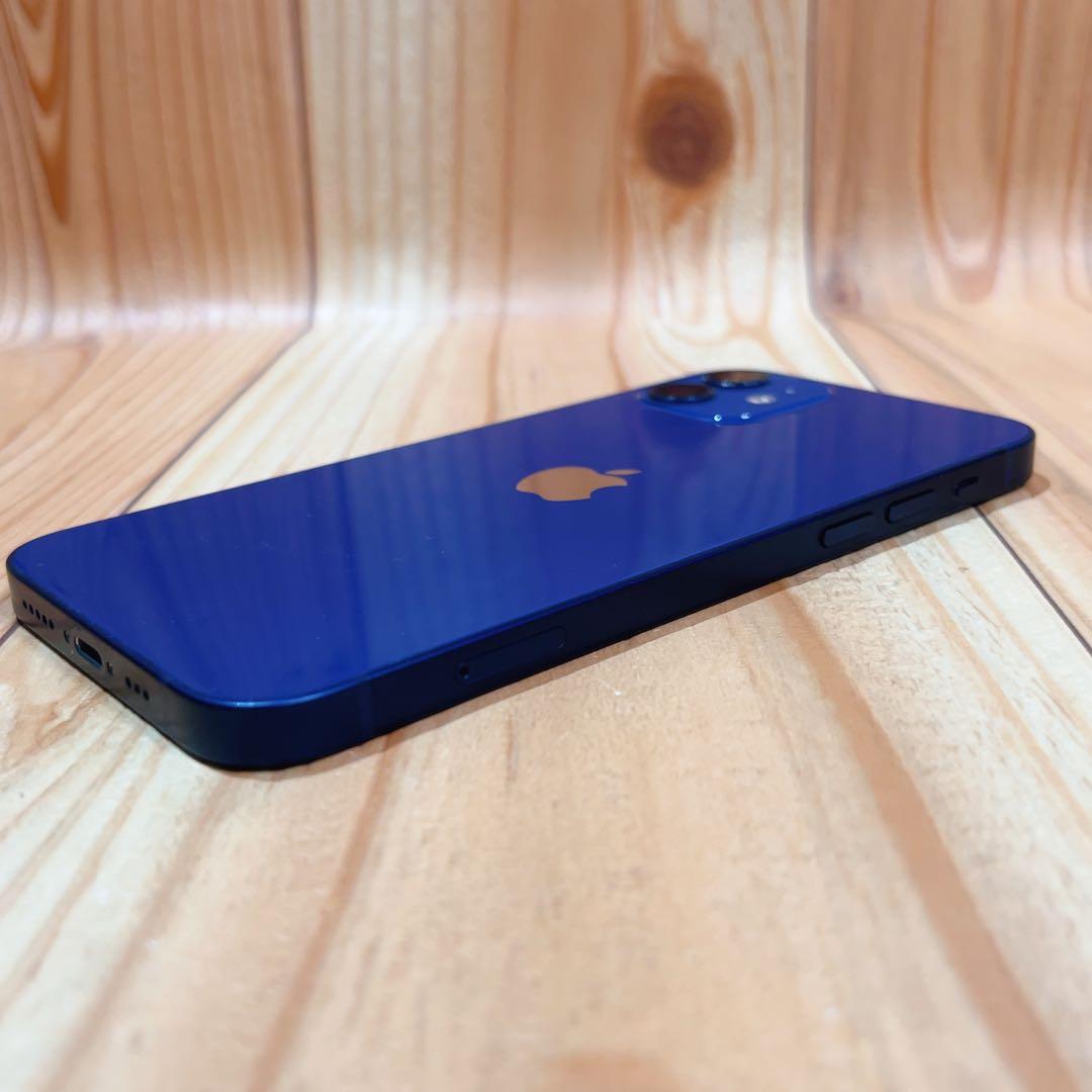 SIMフリー 本体 iPhone 12 128 GB ブルー 531電池新品