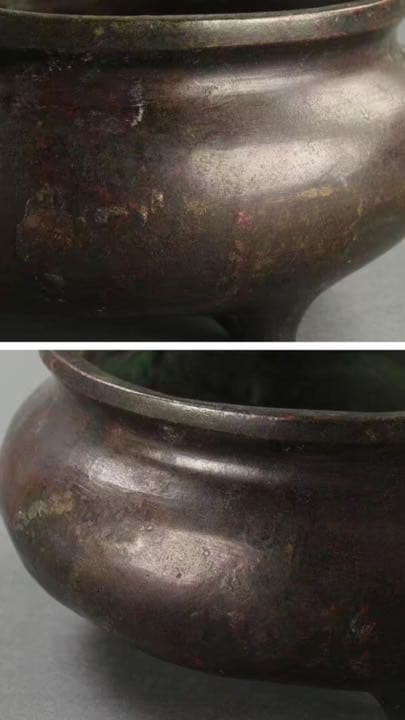 銅炉 古銅 香道 銅製 明代 三足銅炉